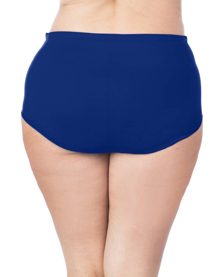 Hi-Rise Swim Bottom - Plus In Midnight