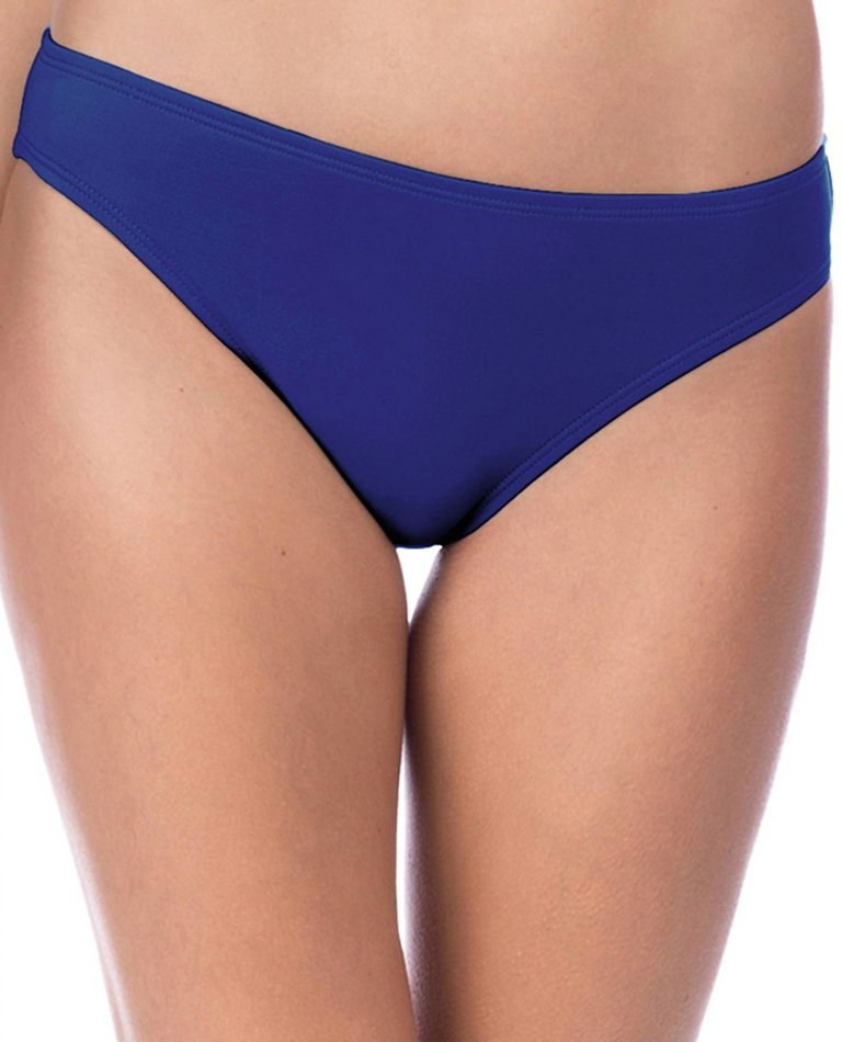 Island Goddess Classic Hipster Bikini Bottom In Midnight - Midnight