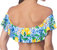 Off The Shoulder Flounce Bandeau Bikini Top In Limoncello