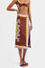 2 Way Pareo Skirt - Sunset Moro