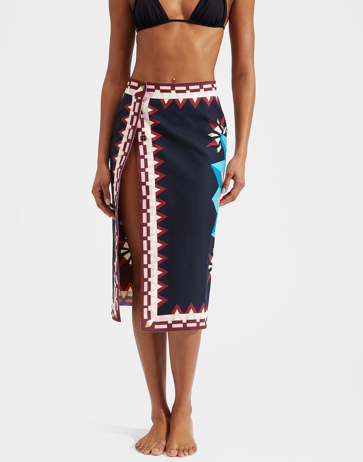 LA DOUBLE J Sunset Moro 2 Way Pareo Skirt | Verishop