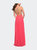 Alluring Prom Dress with Plunging Neckline and Open Back