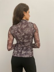 Mesh Top - Floral Porto