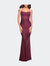 Gorgeous Lace and Jersey Jewel Tone Prom Dress