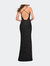 Sequin Long Dress In Chic Design With Low Back