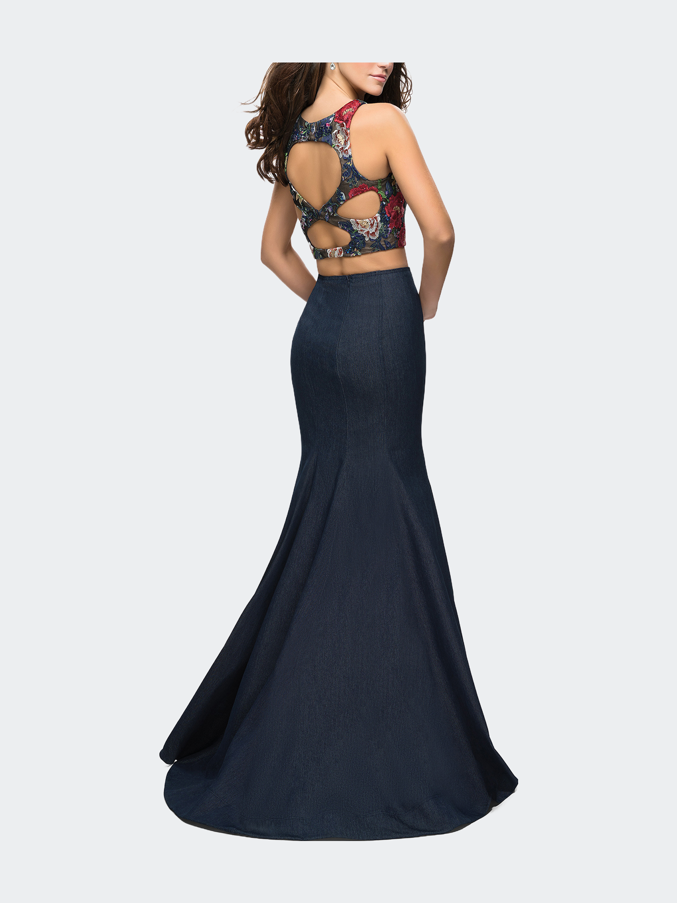 La Femme Prom Dress Mermaid