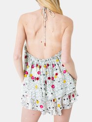 Balut Embroidered Halter Top