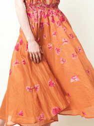 Dora Embroidered Sun Dress