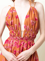 Dora Embroidered Sun Dress