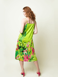 Pia Embroidered Slip Dress