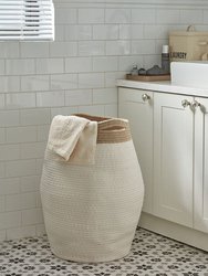 Bories Cotton Rope Laundry Basket