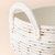 Montrésor White & Tiny Spot Cotton Rope Storage Baskets