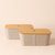 Nonza Beige Bamboo Storage Baskets