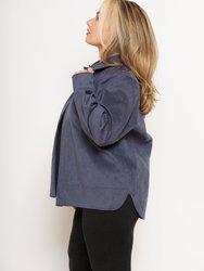 Delvey Vegan Suede Jacket