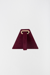 Rayne Vegan Suede Mini Bag - Bordeaux