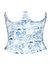 Blue Porcelain Corset