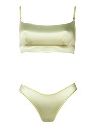 Pistachio Cream Lingerie Set