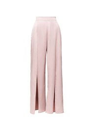 Silk Step Pants - Beige