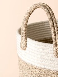 Dolder Cotton Rope Laundry Basket