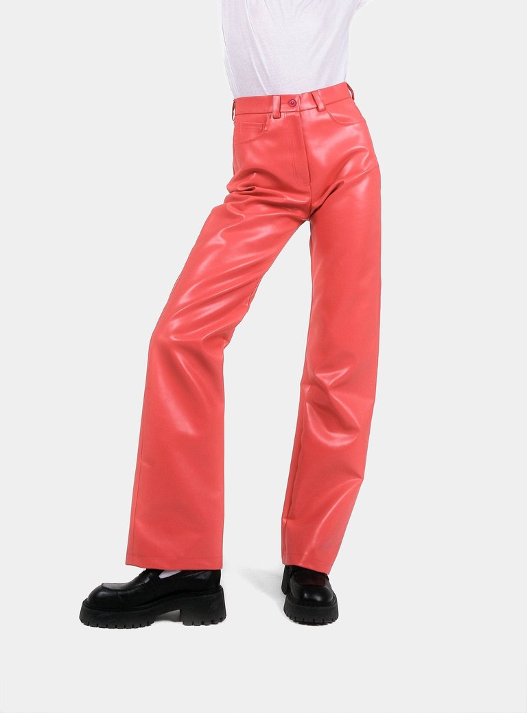 Janis Coral Pant - Coral