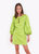 Vogel Dress - Lime Monocolor