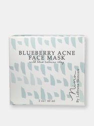 Blueberry Acne Mask with Blue Cambrian Clay
