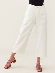 Brushed Stella Trousers - Moon