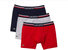 Men Boxer Briefs 3-Pack French Flag Iconic Lifestyle - Red Blue Gray