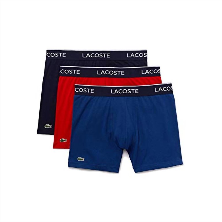Mens Casual Classic 3 Pack Cotton Stretch Boxer Briefs