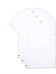 Men's Essentials 3-Pack Crew Neck T-Shirts - White