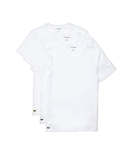 Lacoste Men's Essentials 3 Pack Slim Fit Crew Neck T-Shirts product
