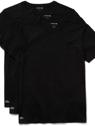 Lacoste Men'S V-Neck T-Shirts - 3 Pack product