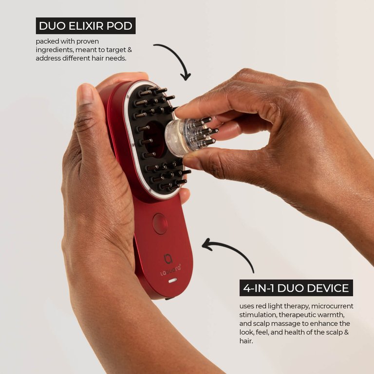 Laduora DUO 4-in-1 Pod Based Scalp & Hair Care Device