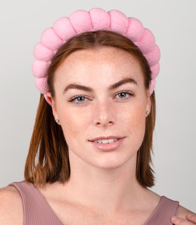 Laduora Spa Day Headband Candy Pink