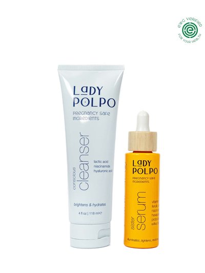 Lady Polpo Conscious Cleanser And Sister Serum Combo product