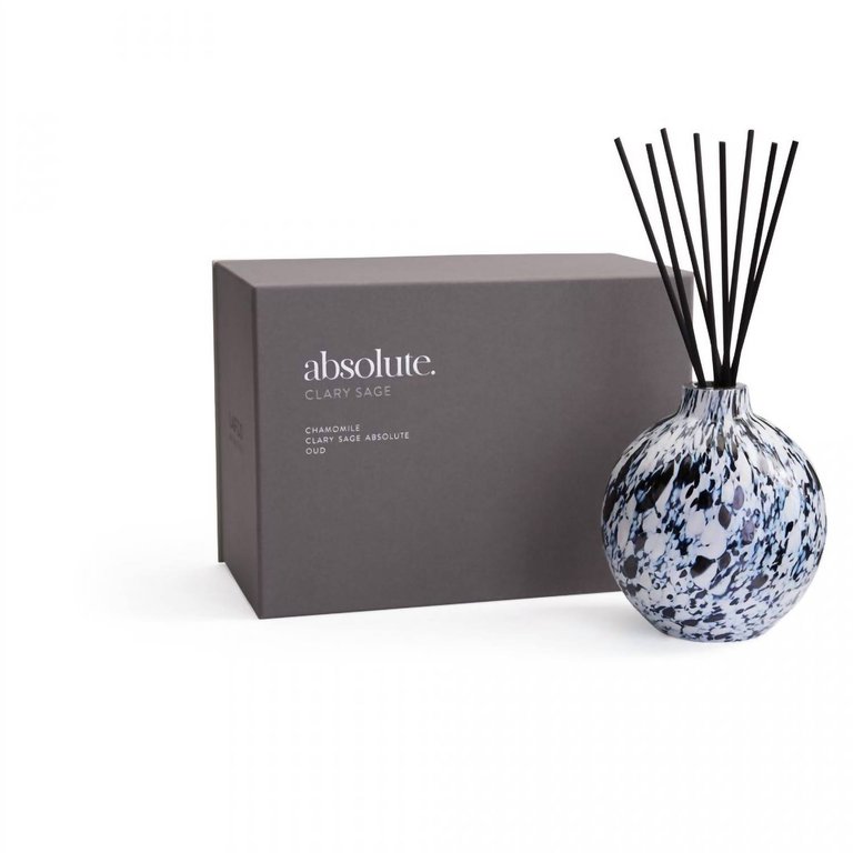 Clary Sage Absolute Diffuser In White/blue/black