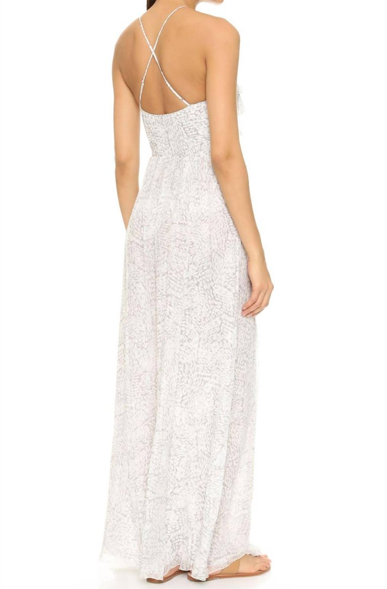 Adriana Ruffle Maxi Dress