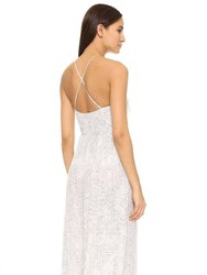 Adriana Ruffle Maxi Dress