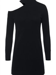 Amberli Sweater Dress - Black