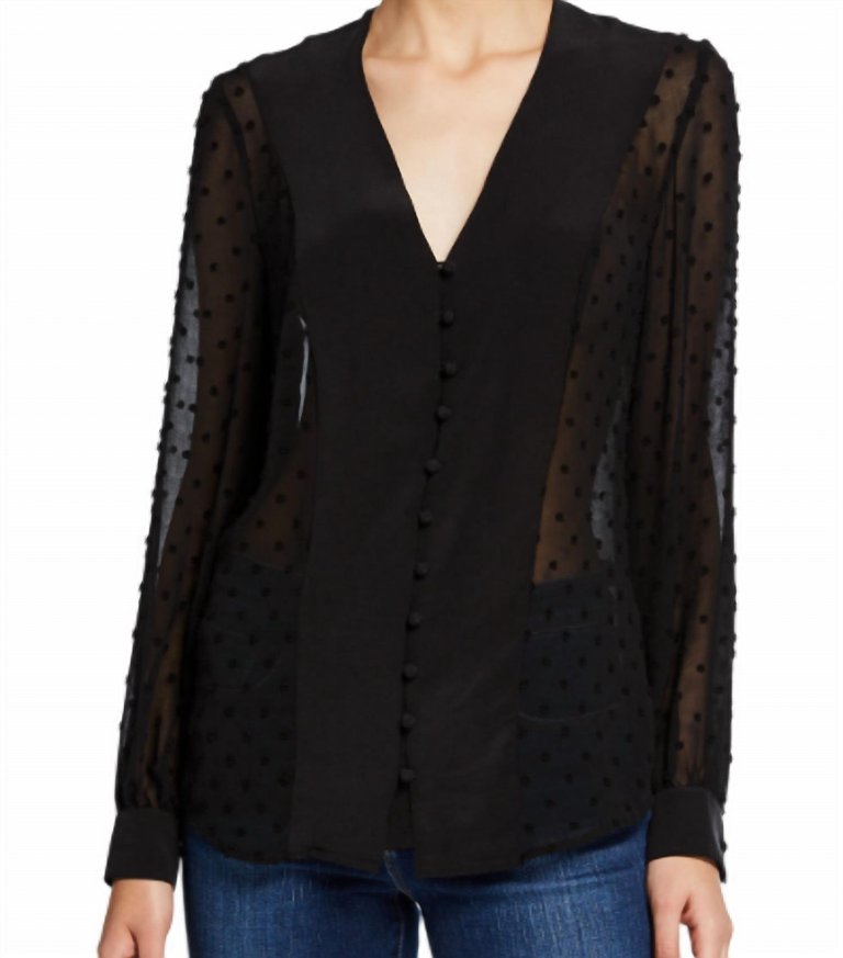 Fallon Blouse - Black