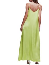 Hartley Trapeze Dress - Lime