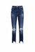 High Line Hi Rise Destruct Jeans In Mariner