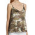 Jane Tank Top In Army Green Camouflage