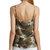 Jane Tank Top In Army Green Camouflage