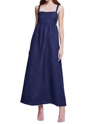 Jessamy Dress In Navy - Navy