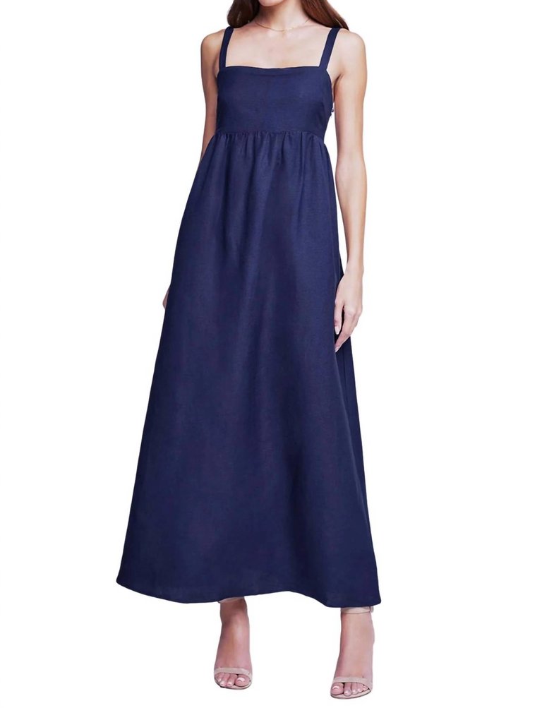 Jessamy Dress In Navy - Navy