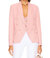 Kenzie Double Breasted Blazer In Rose Tan & Tropical