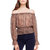 Lilia Top - Brown/Black Small Cheetah