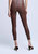 Margot Coated Jeans In Dark Mocha Brown