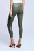 Margot Coated Jeans In Ivy Green Coated